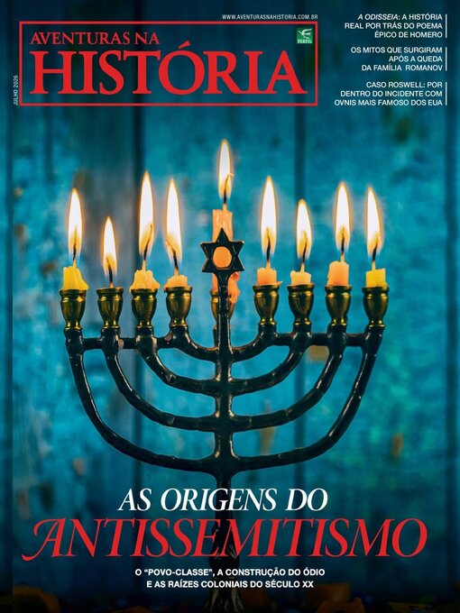 Cover image for Aventuras na História